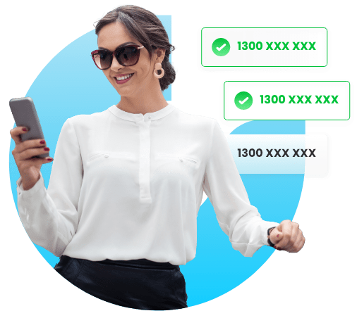 Choose the 1300 number plan that's perfect for you.
